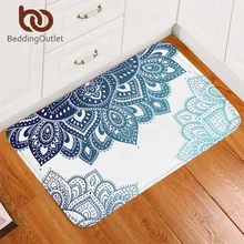 Постельные принадлежности Outlet Мандала коврик для гостиной цветочный напольный коврик Бохо коврик для спальни нескользящий в стиле бохо, декоративный коврик для домашнего декора
