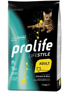 

PROLIFE PROLIFE ADULT LIFESTYLE CHICKEN & RICE for adult cats with chicken and rice