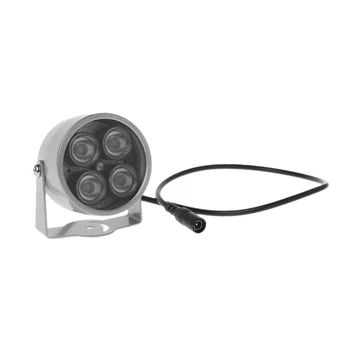 

MOOL CCTV CCD 4 LED Array IR Infrared Vision Night Lights Waterproof IP Camera Lamp