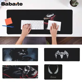 

Babaite High Quality Marvel Spider man Venom Rubber Mouse Durable Desktop Mousepad Rubber PC Computer Gaming mousepad