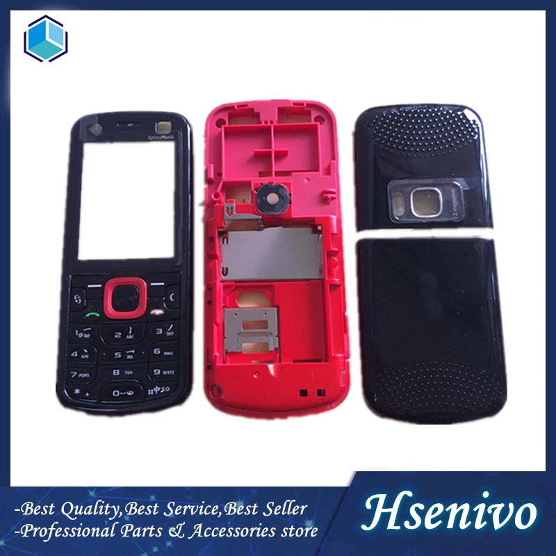 Корпус Hsenivo для Nokia 5230 полноразмерная передняя крышка задняя аккумулятора