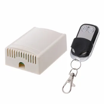 

DC 12V 2CH RF 433MHz Wireless Switch Relay Receiver Module With Remote Control For DC Motor Forward Reverse Controller