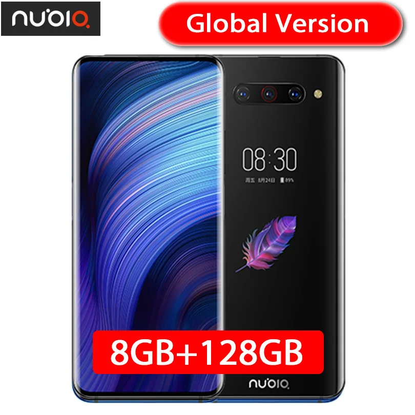 zte Nubia Z20 двойной экран 6,4"+ 5,1" 6 ГБ 128 ГБ Snapdragon 855 plus 2,96 ГГц 4000 мАч Трехместный задний 48мп смартфон