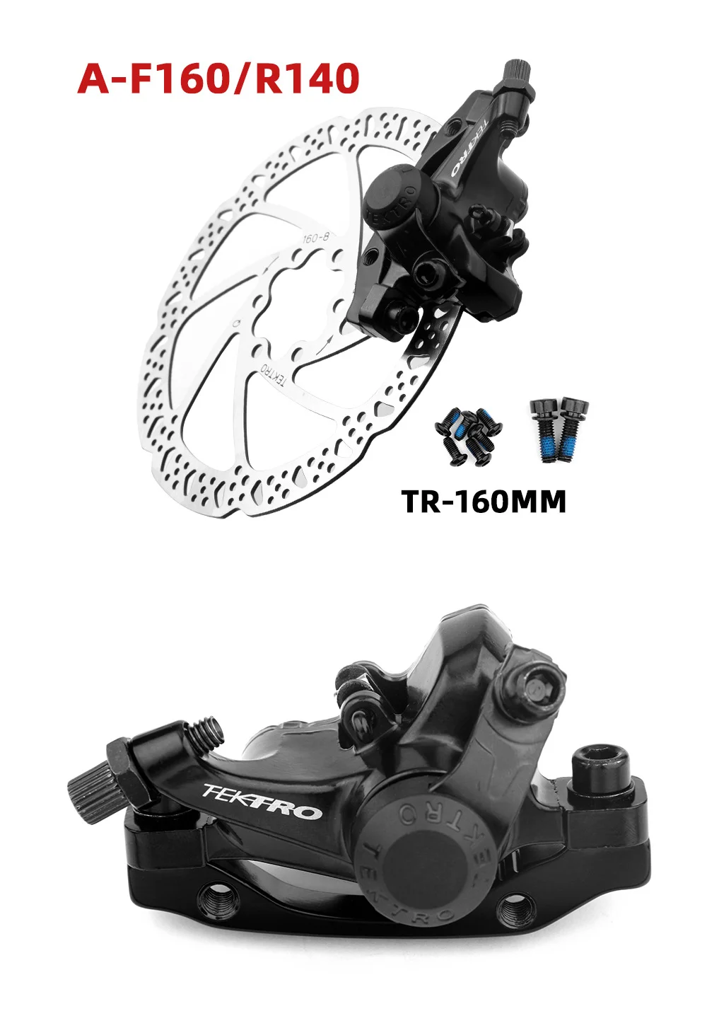 Tektro-油圧式マウンテンバイクディスクブレーキ,ケーブル制御