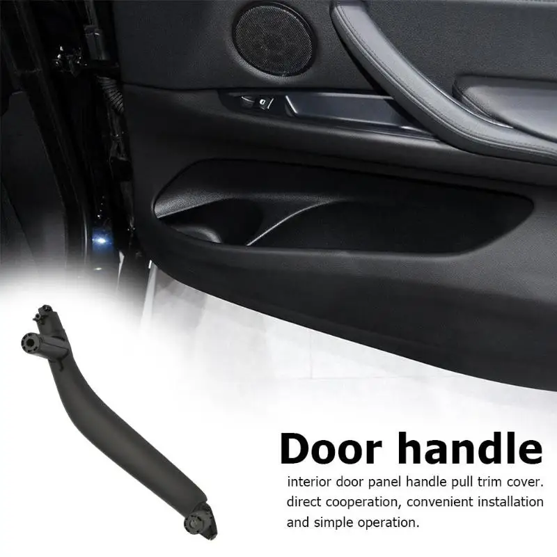 

Car Inner Door Panel Handle Pull Trim Cover for BMW X5 F15 X6 F16 Right