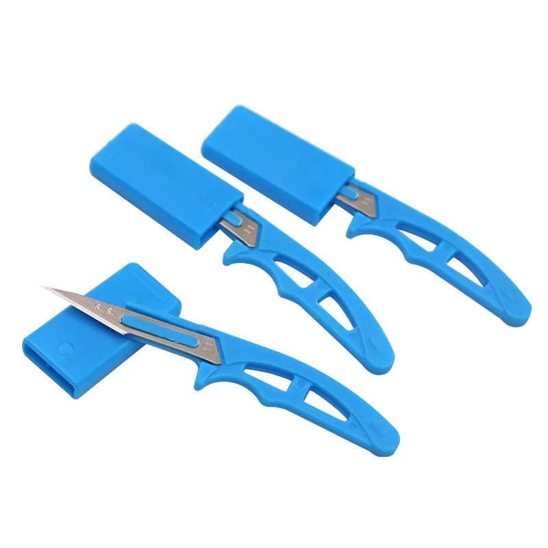 3 unids/set cerdo castración cuchillo la castración cuchillo suministros animales de granja jaulas accesorios granja animales herramientas