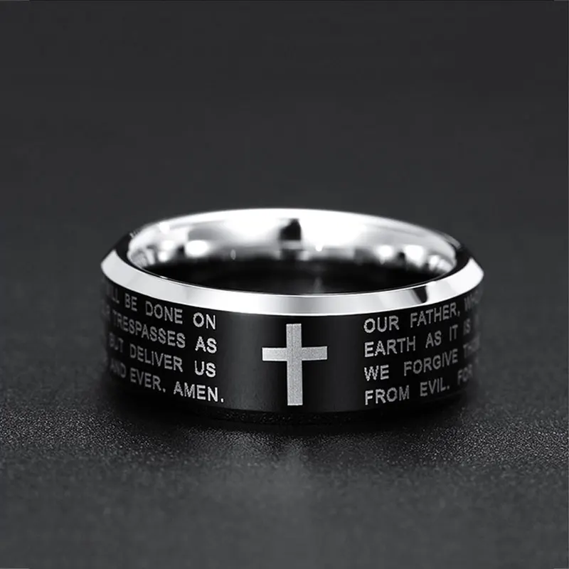 Our Father Stainless Steel Ring 2