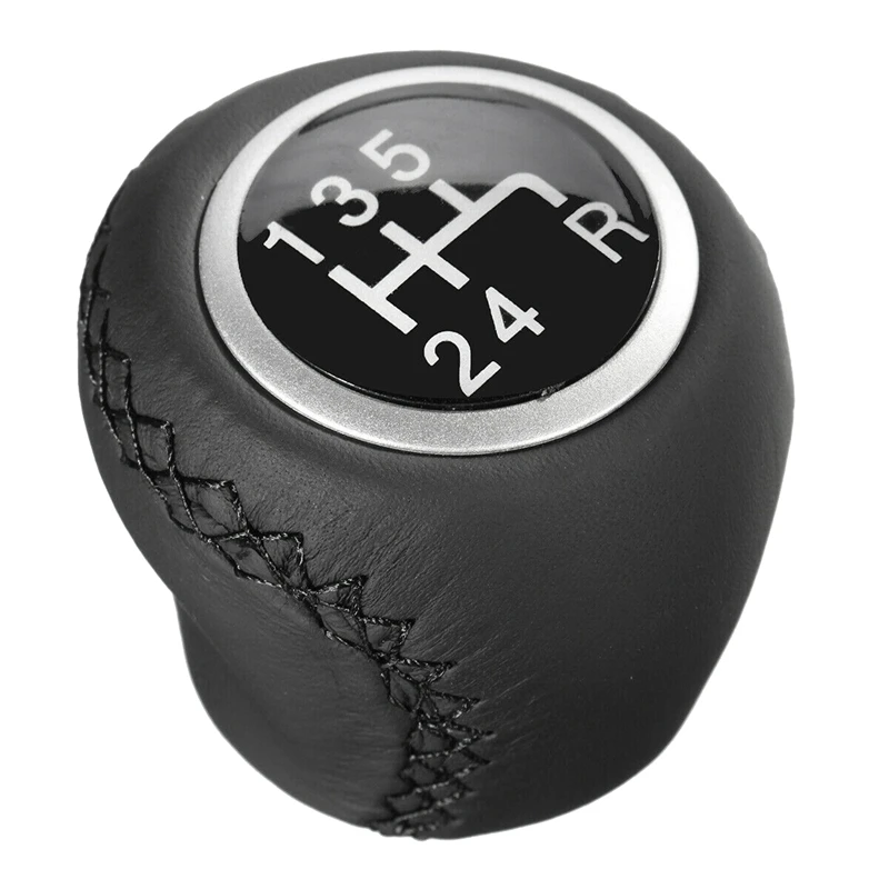 5 Speed Leather Gear Shift Knob for Fiat Grande Punto 2006-12 | Автомобили и мотоциклы