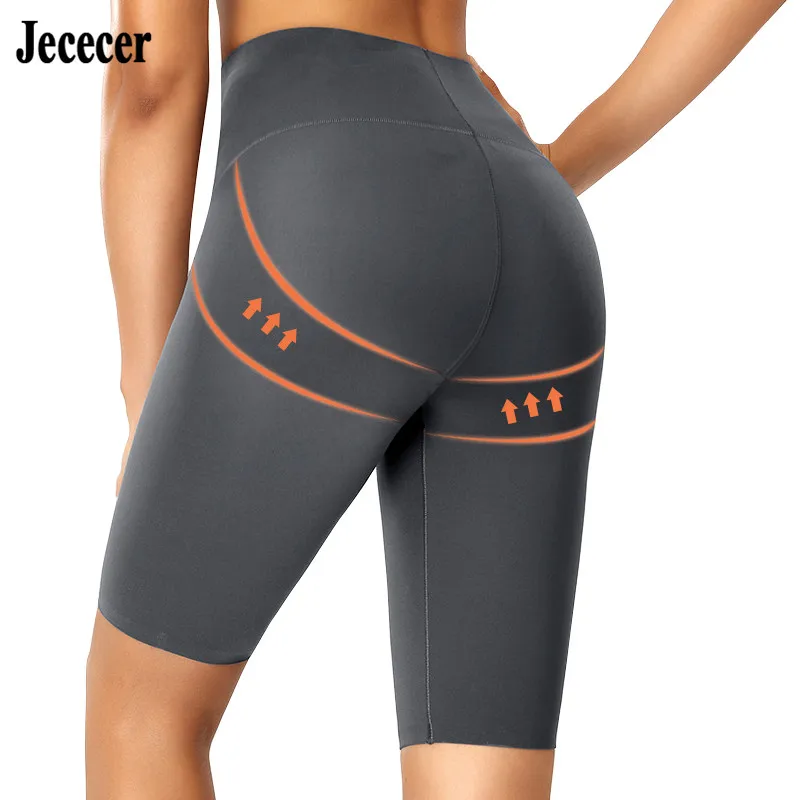 

Super Elasticity High Waist Tummy Control Slimming Legging Thigh Panty Push Up Hips Outwork Panties For Women Gym Shapewear