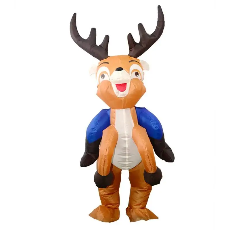 

Inflatable Costumes Kids Polyester Funny Event Executive Costume Adults Christmas Cosplay Jumpsuit Outfits Santa Claus
