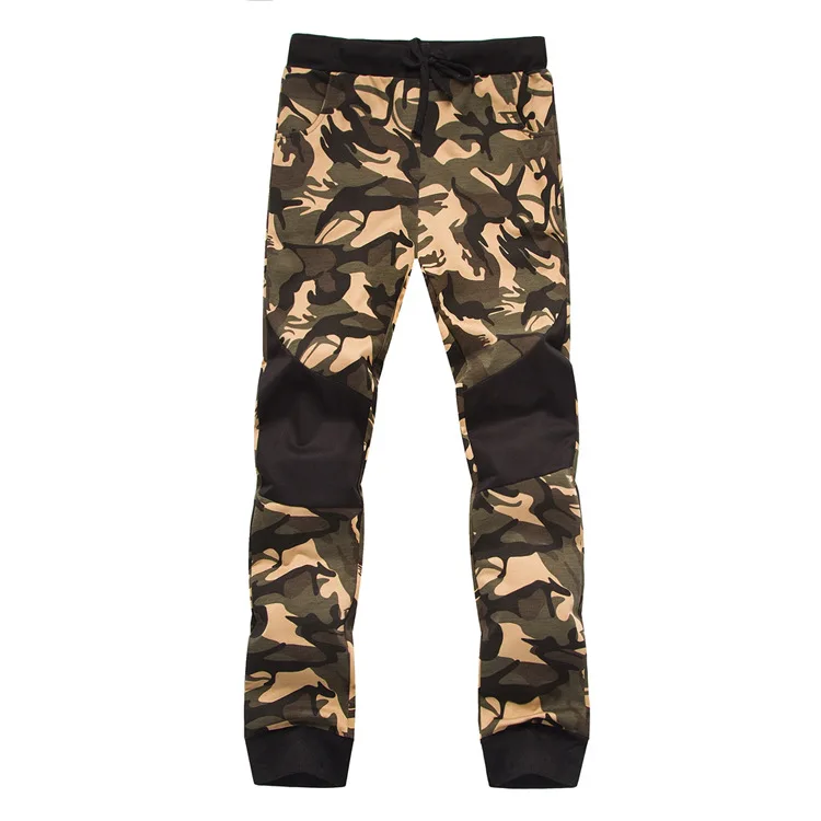 

2018 Spring And Summer New Style Men Camouflage Casual Speed Feet Pants Gymnastic Pants F180