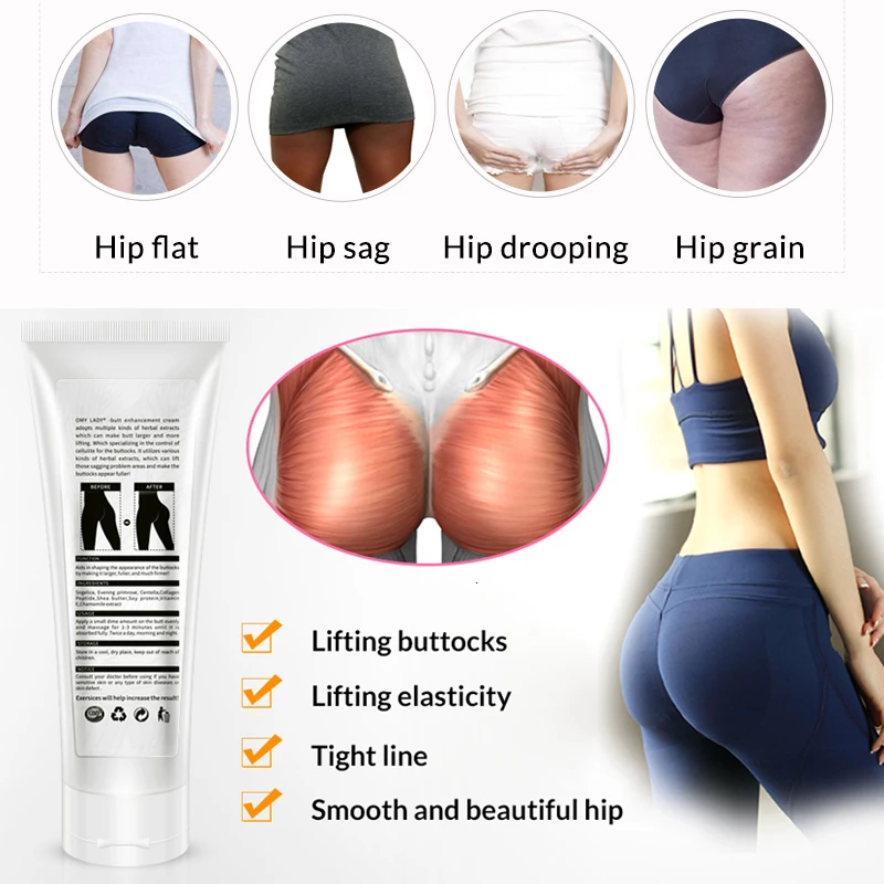 OMY LADY 100G Effective Hip Lift Up Butt Lift Bigger Buttock Cream Buttocks Enlargement Cream body care