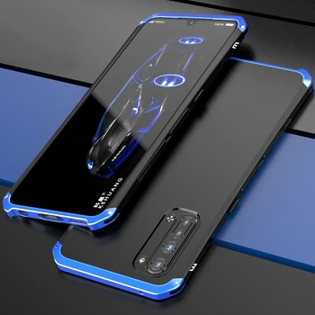 

Luxury Shockproof Case For OPPO Reno3 Pro Cases Reno 3 Pro Hard Aluminium Metal & Hybrid PC Case For Oppo Reno3/ Pro Back Cover
