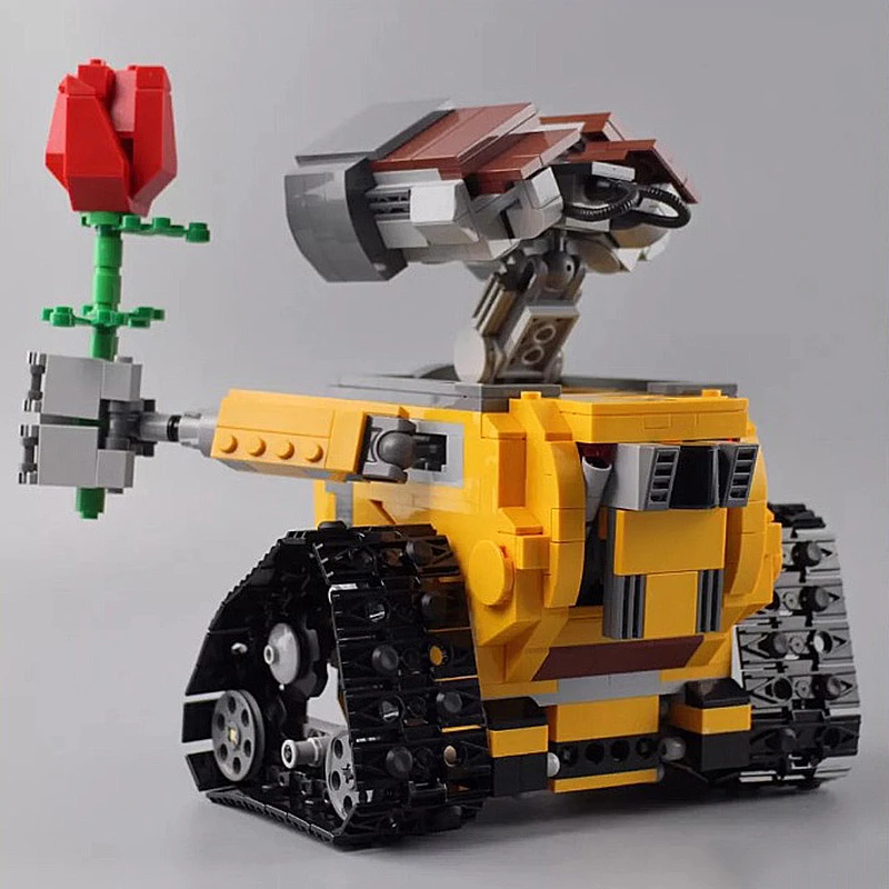 16003 идеи лего technic Creator WALL E робот RC Eve Playmobil строительные блоки кирпичи Фигурки игрушки Совместимые 21303
