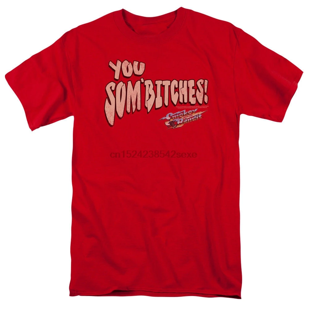 Smokey And The Bandit Sombitch Licensed Adult T Shirt |