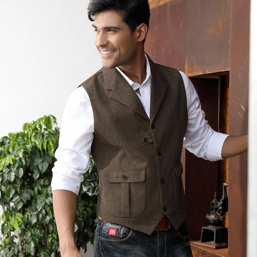 stylish mens vest