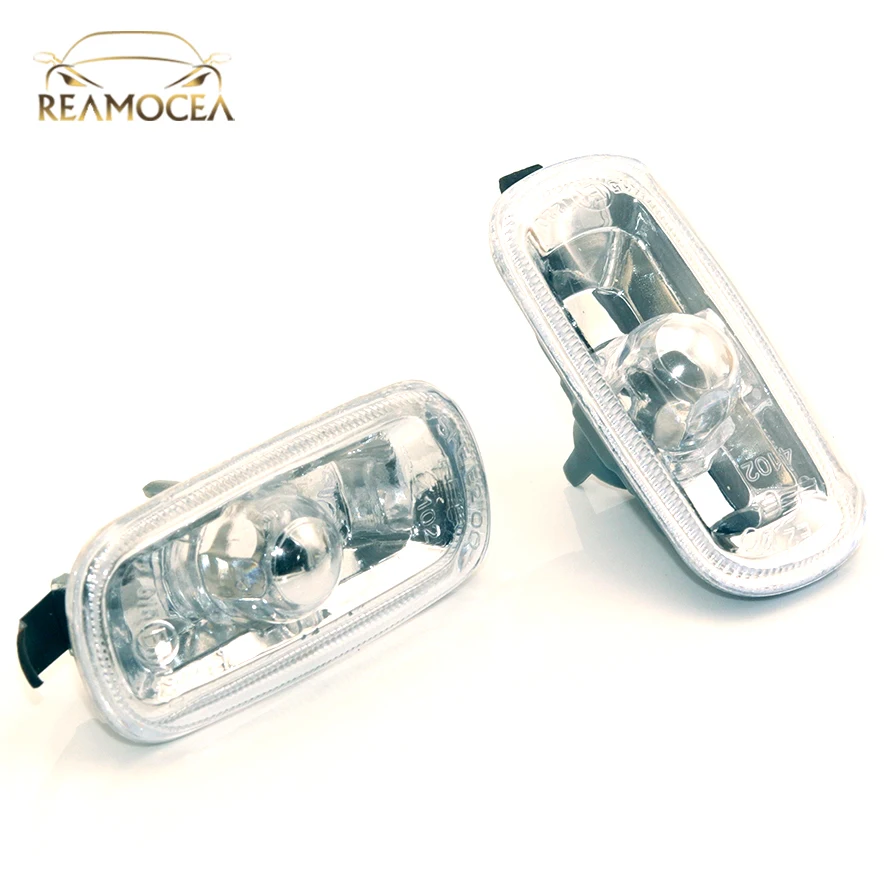 Reamocea 8E0 949 127 8E0949127 автомобильный КРЫЛО боковой сигнал поворота Предупреждение сигнальная лампа крышка индикатора Подходит для Audi A4 A6 C5 2005