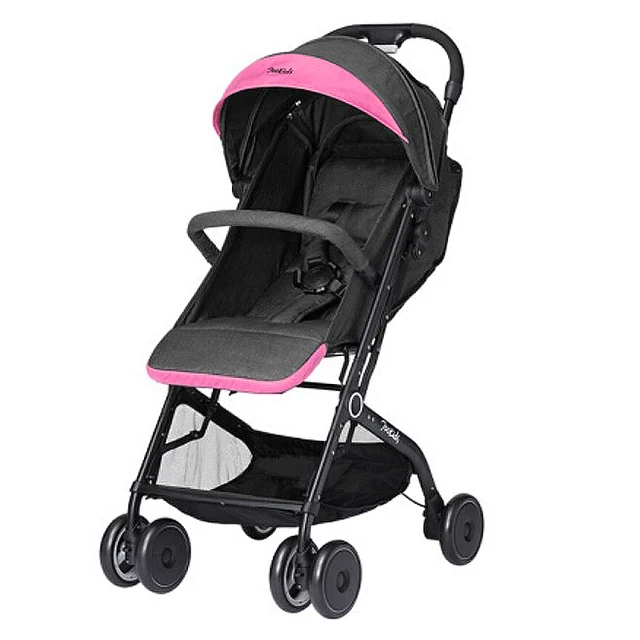 $US $159.99  Child Baby Folding Shockproof Four-Wheeled Stroller One-Button Double Rear Brakes Four Wheel Shock 