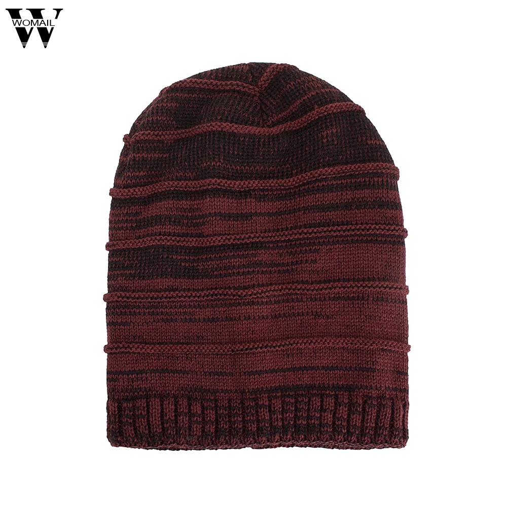 Womail beanies шапка женская теплая вязанная крючком Зимняя шерстяная вязаная Лыжная шапка шапочки Женская шапка sep 16