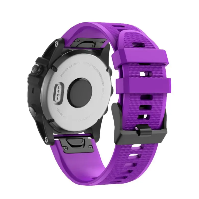 Мягкий силиконовый ремешок для наручных часов Garmin Fenix 6/5/Forerunner935/945 аксессуары для умных часов