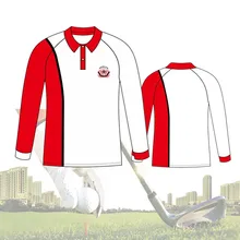 Новая мужская футболка для гольфа на заказ, футболка с длинным рукавом, дышащие топы, мужская рубашка поло, уличная спортивная командная форма, одежда для гольфа