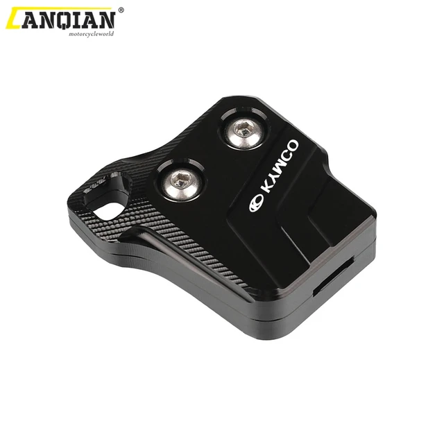 For KYMCO Downtown 125 200 300 350 Motorcycle Accessories CNC Aluminum Key Cover Dust Holder Protector Key Head Decoration Case KYMCO