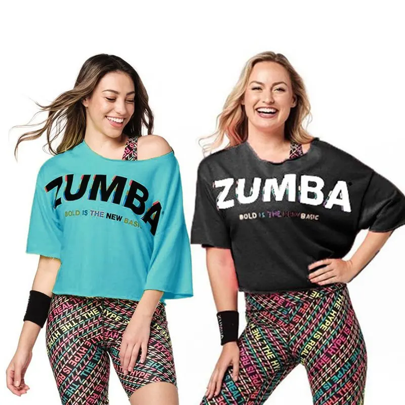 Zumba-ropa de Yoga barata para mujer, aeróbica, ropa Fitness, camiseta de manga corta, camisetas deportivas para hombre - AliExpress Ropa de mujer