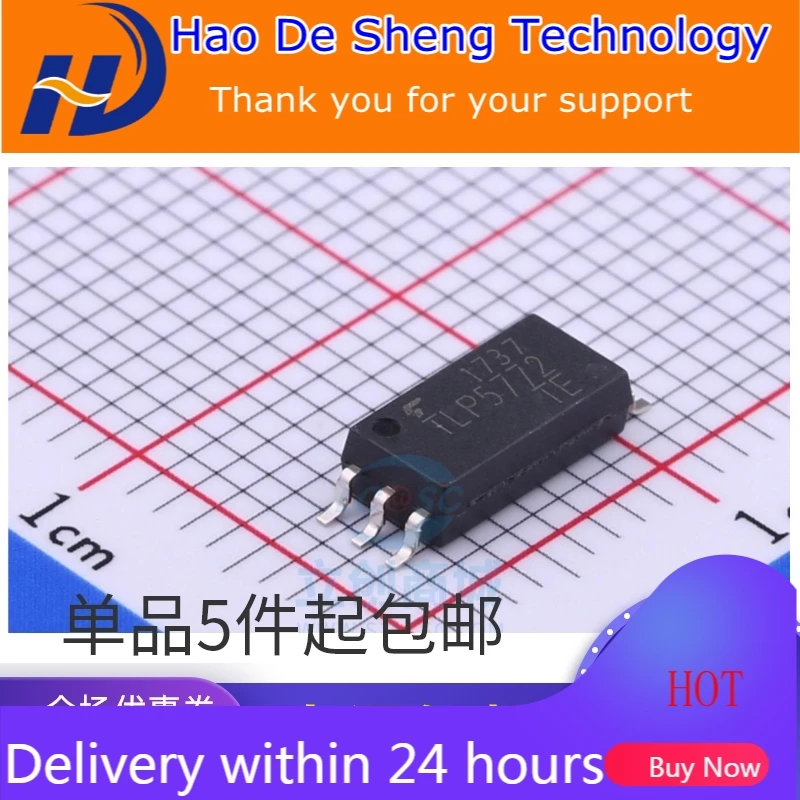 10PCS/LOT TLP5772 SOP-6 IGBT Driving Optocoupler Photoelectric Coupler IC New Original In Stock | Электронные компоненты и