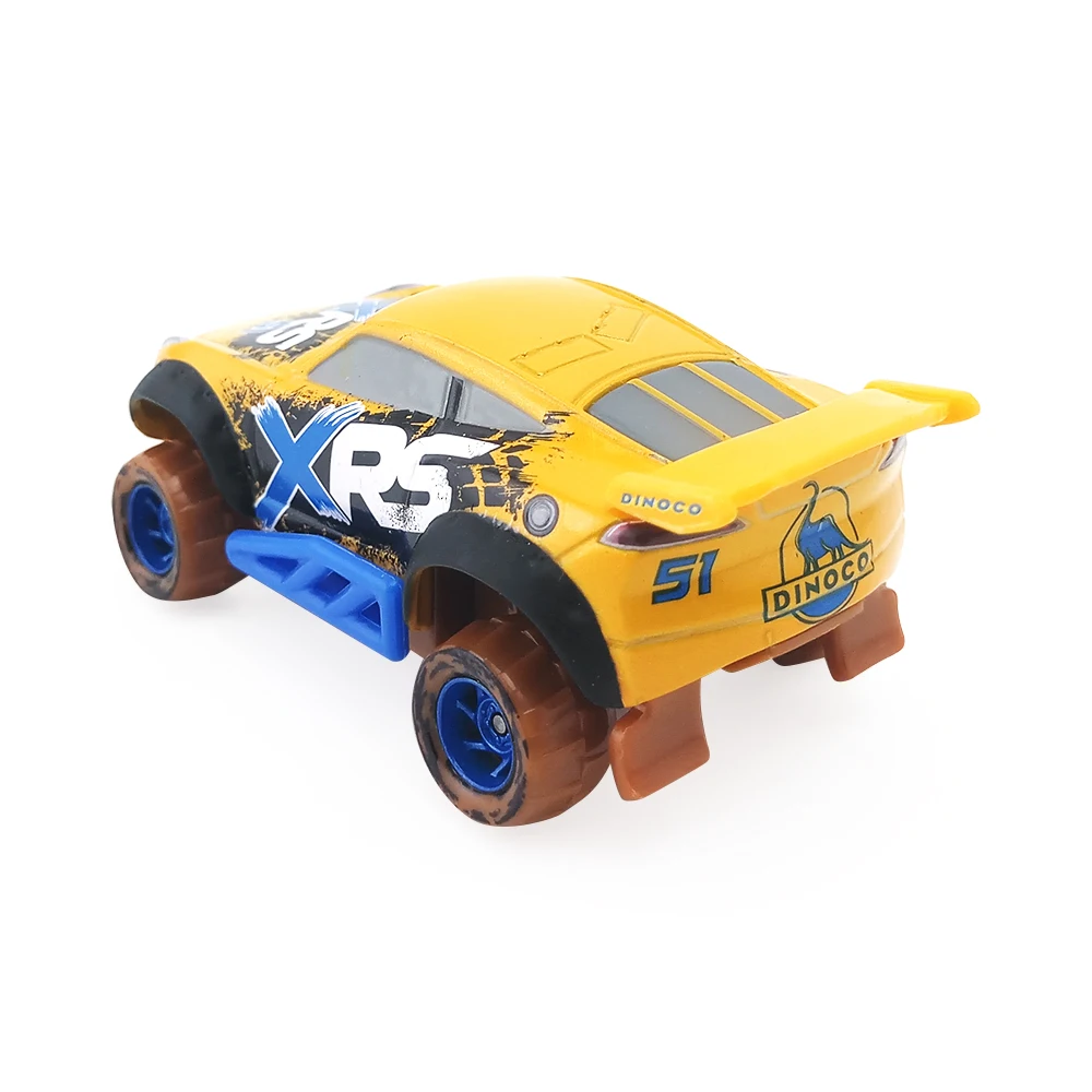 Disney "тачки 3 XRS знакомства Cruz Ramirez 1:55 Diecast металлические Игрушечная машина из сплава модель свободного покроя Подарок на Рождество;