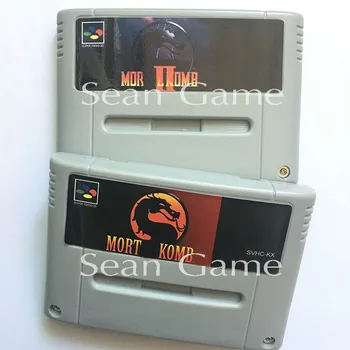 

High Quality Mort Komb II/Mort Komb Video Game Accessories Memory Cartridge Card for 16 Bit Consoles EUR Version