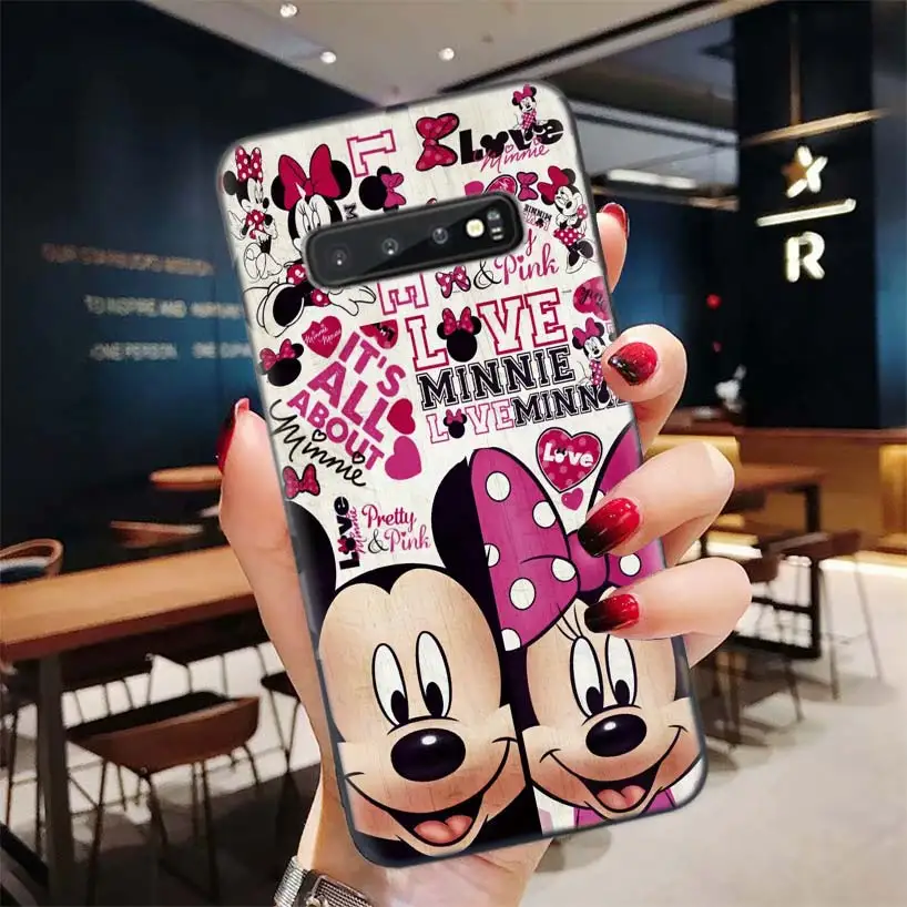 Минни Мышь черный чехол для samsung Galaxy A50S A10S A20S A10 A20E A30 A40 A50 A70 M40 M30S A80 чехол для телефона - Цвет: BD061-9