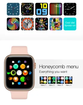 

Smart Watch Full Touch Screen Heart Rate Blood Pressure Sports Tracker Smartwatch F20 For Apple IOS Android PK Iwo 8 9 10 12 F10