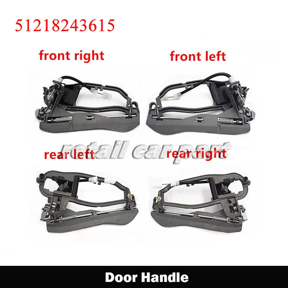 Cadre de Poignee De Porte Interieure Avant Droit pour Bmw X5 (E53