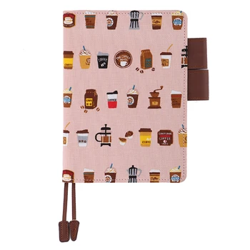 

My Coffee Times Cute A6 Journal Cover For Standard A6 Fitted Paper Book 12*16.5cm