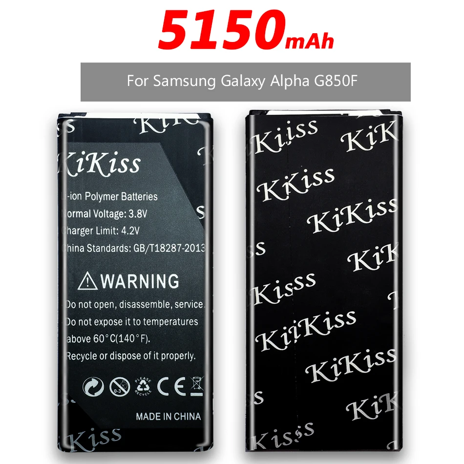 5150 мАч телефон Батарея для samsung Galaxy Alpha G850F G8508S G8509V G850 G8508 G850T G850V G850M EB-BG850BBC+ номер для отслеживания