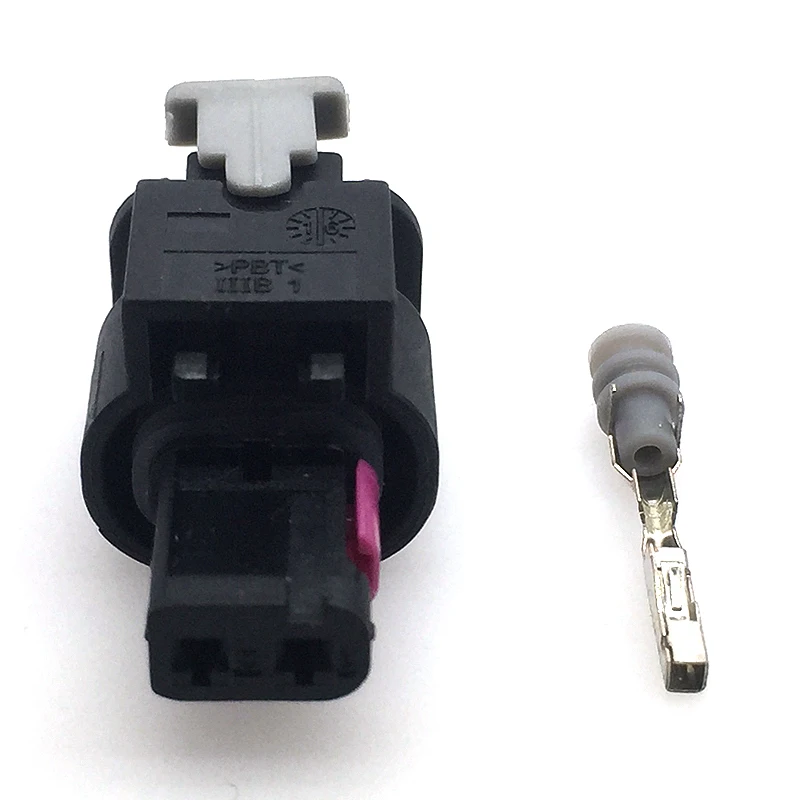 

2 sets 2 Pins VW Audi impact sensor connector waterproof auto plugs