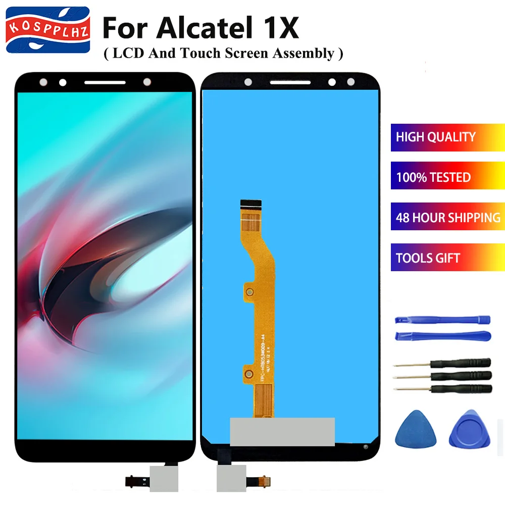 ЖК-дисплей 5 3 дюйма для Alcatel 1X OT5059 5059 5059A 5059D 5059I 5059J 5059T 5059X 5059Y | Мобильные телефоны и