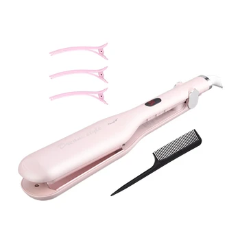 

CkeyiN Professional Hair Curler 25MM Tourmaline Ceramic 2 Tube LCD Hair Curler Modeling Tools Unique Barrel Deep Waver Hair Curl