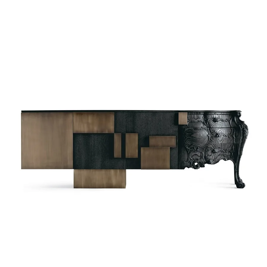 Французский дизайн консольный стол с когтями стопы/270 см длина, 90 см Высота и 56 см Ширина
