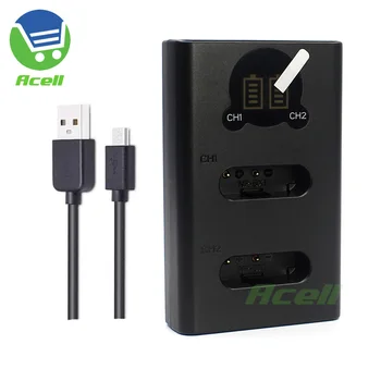 

NP-BX1 LCD Dual Battery Charger for SONY ZV-1 RX100VII RX100IV RX100III RX1RII HDR-AS300 AS200 PJ410 FDR-X3000 DSC-WX800 Camera