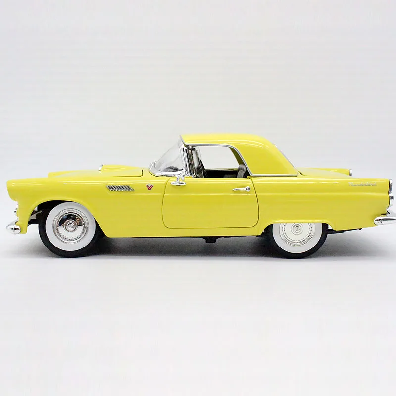 

New Special Price Die-cast Metal 1/18/ 1955 American Thunderbird Retro Classic Car Model Furniture Display Collection Toys