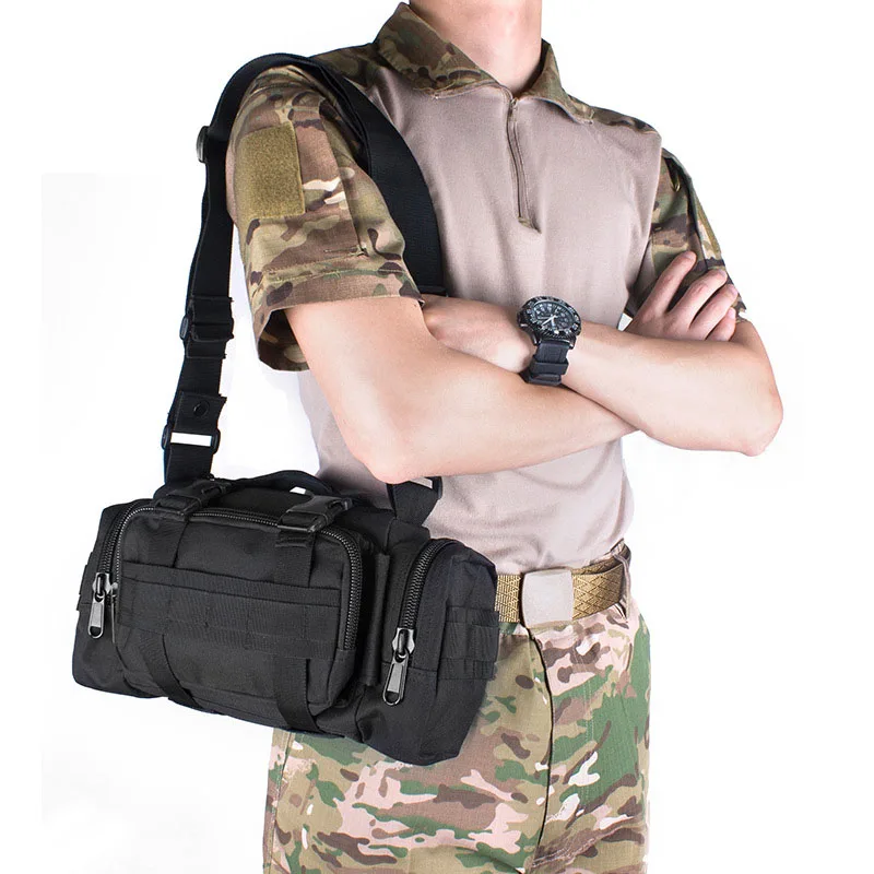 Наружные сумки для альпинизма, военные тактические рюкзаки, водонепроницаемые, Оксфорд, Molle, походные поясные сумки, военные