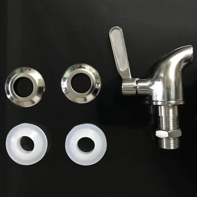 Durable Drums Faucet Water Dispensers Stainless Steel Tap Drinking Accessories 8.2x5.8x5cmBeer