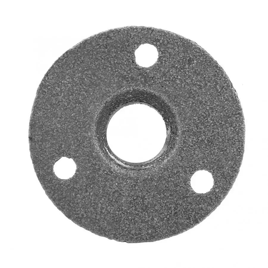 DN15/DN20/DN2510pcs черный ковкий Железный напольный фланец BSP резьбовой фитинг трубы ntique настенный фланец