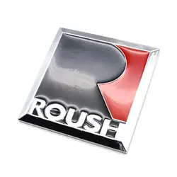1 шт. автомобильный металлический значок-эмблема 3D ROUSH модифицированный Автомобильный багажник логотип для автомобиля клейкая Наклейка