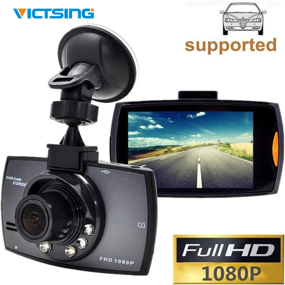 Автомобильный видеорегистратор VicTsing 2 дюйма Full HD 1080P/720P | Автомобили и мотоциклы