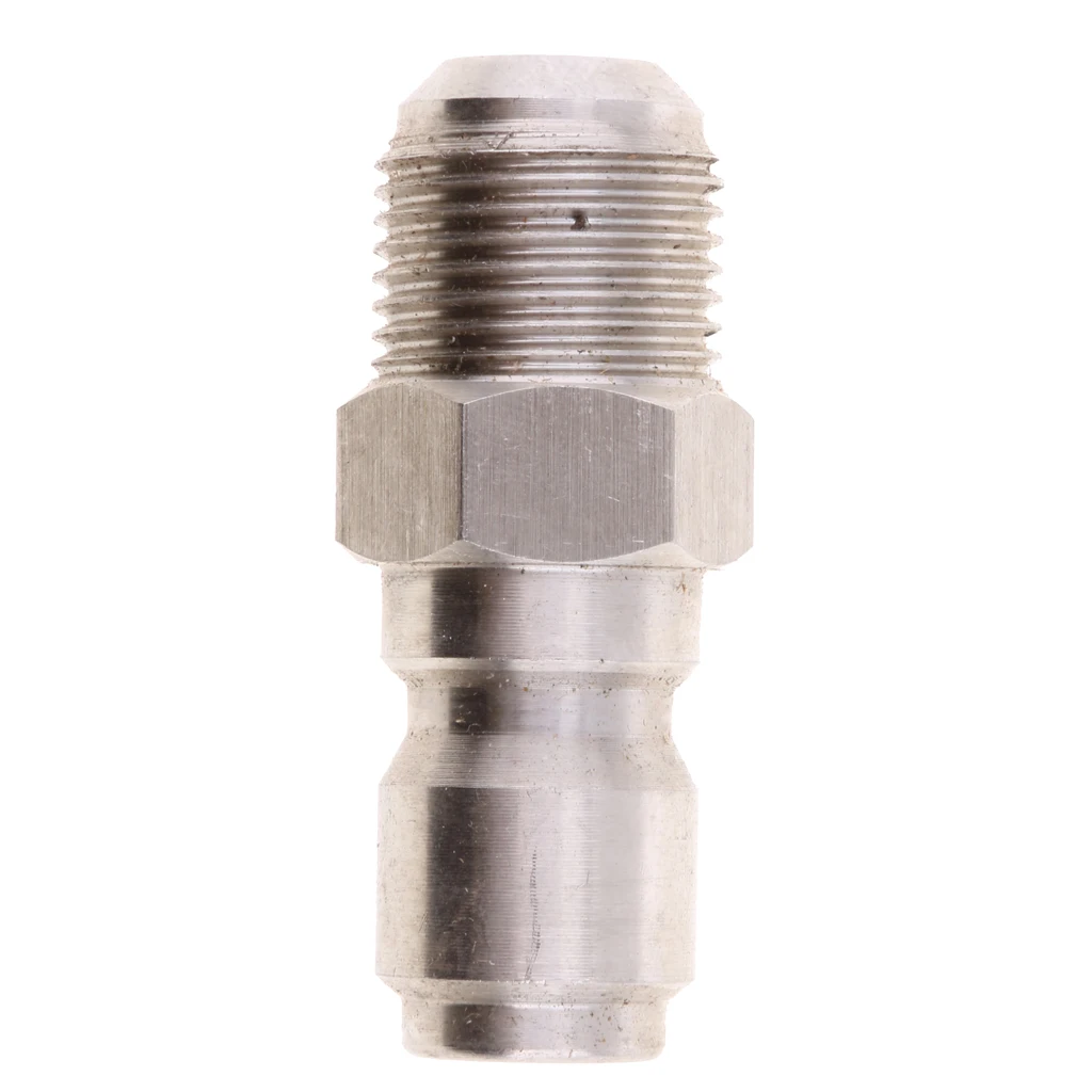 3/8inch Quick Connector To 15mm Male Adapter For Pressure Washer Connect Stainless Steel