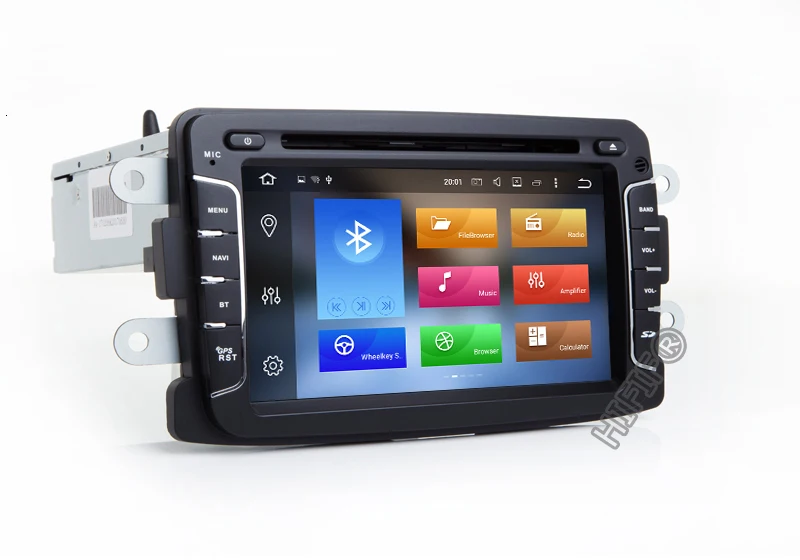 Excellent DSP IPS Android 9.0 8 Core 4GB+32GB GPS Navigator Radio For Dacia Renault Duster Logan Sandero Car DVD Central Cassette Player 6