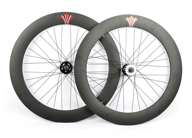 にんじん様専用】ロードバイクホイール 前60mm 後70mm にんじんロード