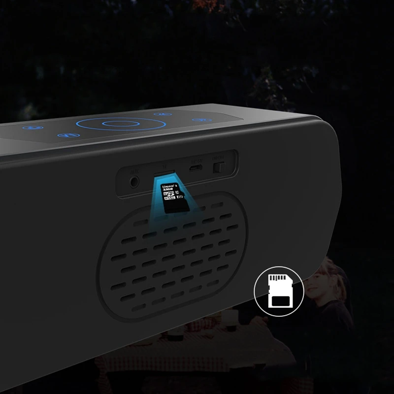 ZEALOT S20 Bluetooth динамик сабвуфер портативный маленький динамик открытый мобильный телефон беспроводной аудио 3D стерео объемный звук Effec